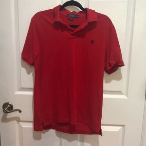 A red polo